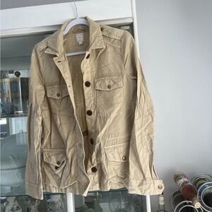 Women's Beige Casual Jacket